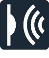 A blue and white sign with a white circle and a blue circle.

AI generated content