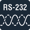 A blue and white sign with the numbers RS-232.

AI generated content