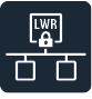 A computer monitor with a lock on it.

AI generated content