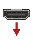 A red arrow pointing down is next to a picture of a computer.

AI generated content