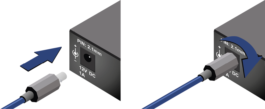 Two cords are shown, one with a blue tip and the other with a white tip.

AI generated content