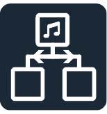 A computer monitor with a music note on it.

AI generated content