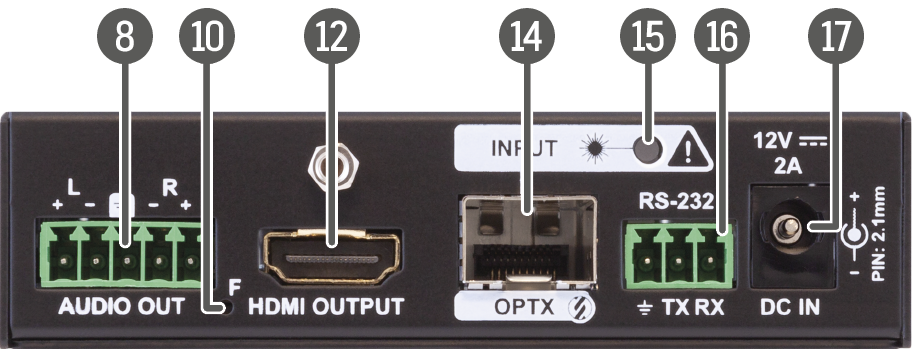 A black box with a gold connector on the side.

AI generated content