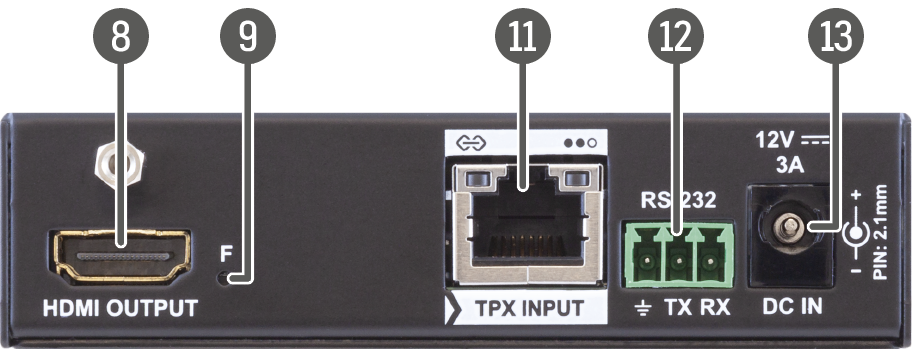 Two black devices with ports and buttons.

AI generated content