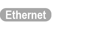 A computer screen displays the word "ethernet" in white text.

AI generated content