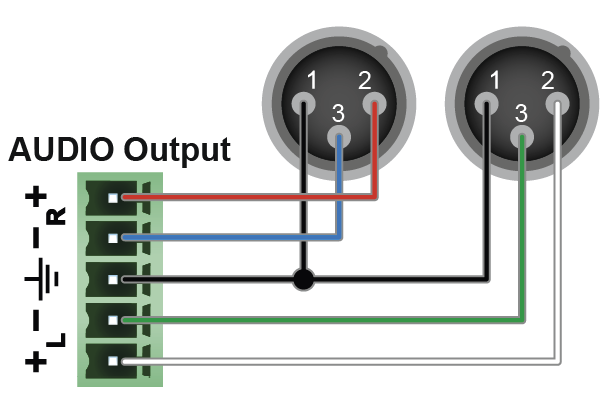 A diagram shows how to connect a speaker to an audio output.

AI generated content
