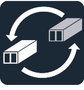 A blue circle with two white boxes inside.

AI generated content