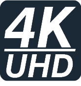 A 4K UHD logo is displayed on a blue background.

AI generated content