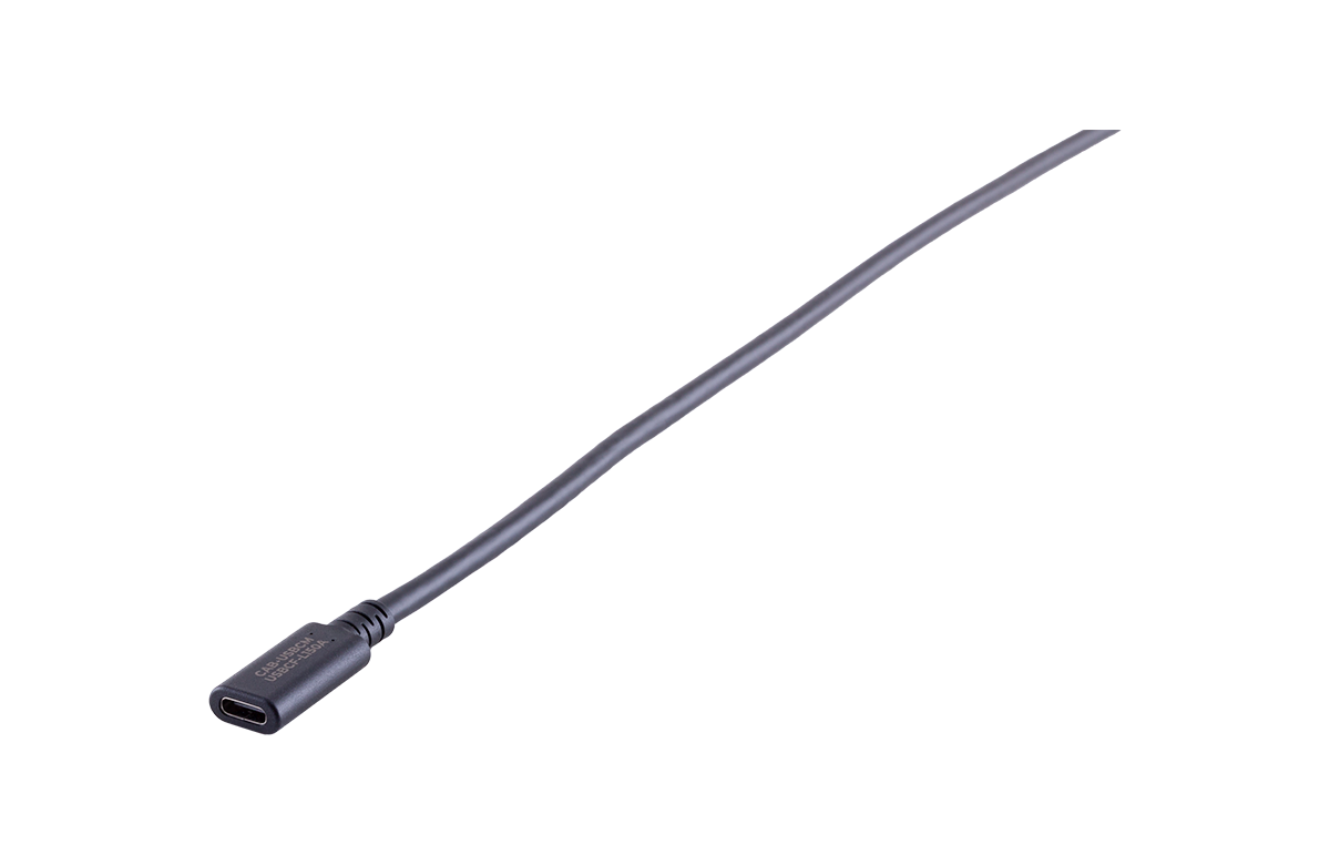 CAB-USBCM-USBCF-L150A_USB-C_female_Front-Axono-Profile.png