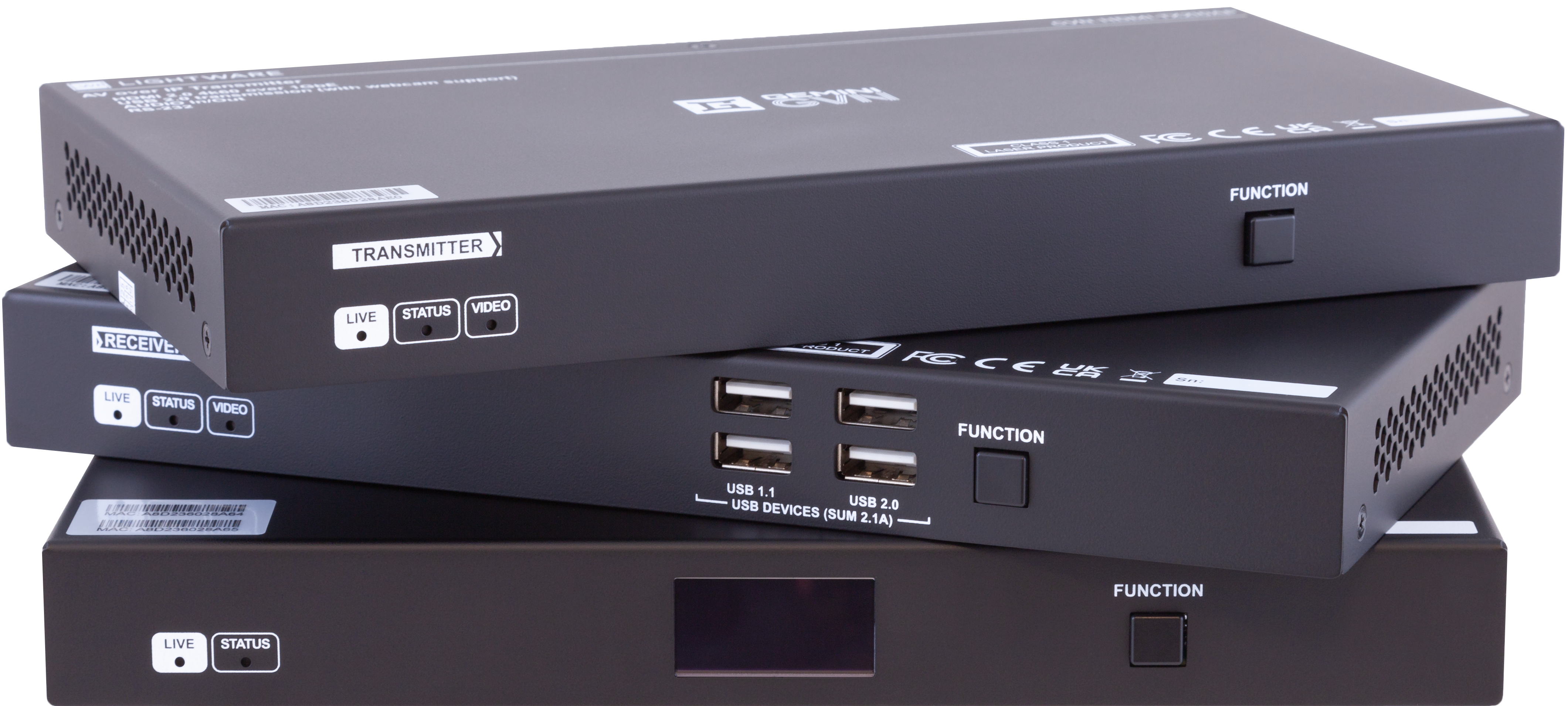 GVN-HDMI-TX210AP | 1G 4K60 AVoIP Multimedia Extender