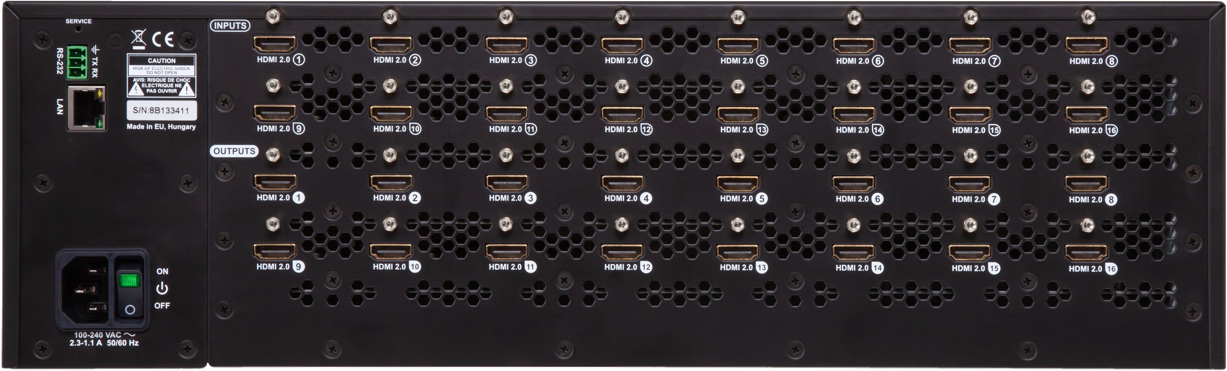 MX2-16x16-HDMI20 | 4K HDMI Matrix Switcher
