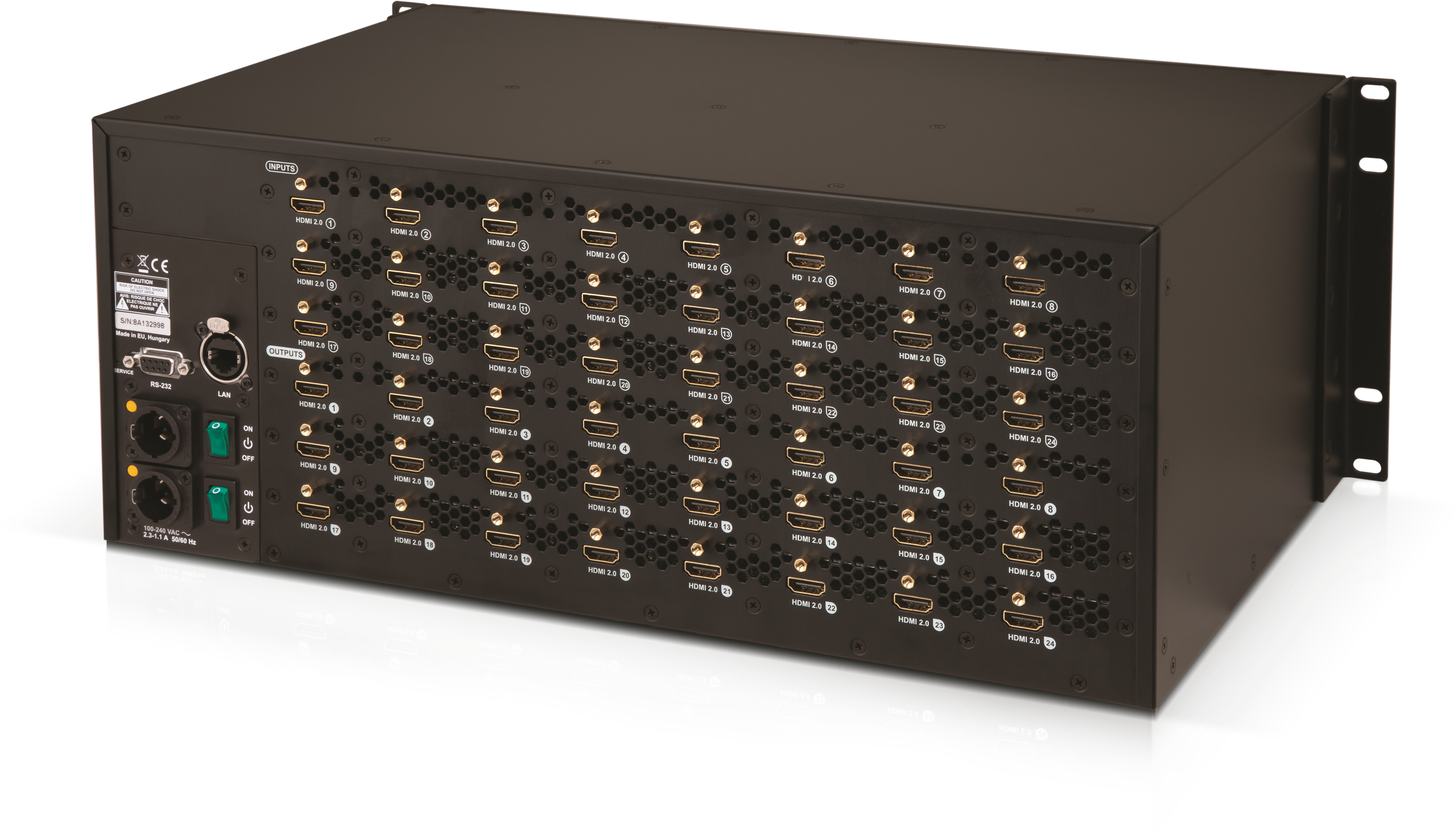 MX2-24x24-HDMI20-R | 4K HDMI Matrix Switcher
