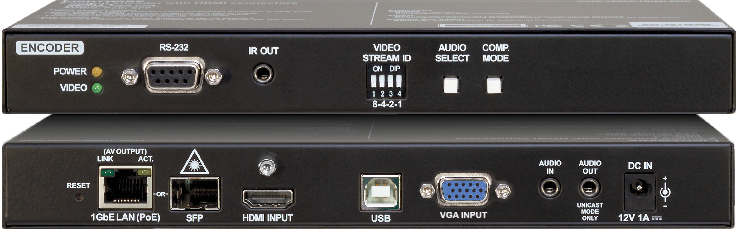 VINX-210AP-HDMI-ENC | 1G AVoIP Multimedia Extender